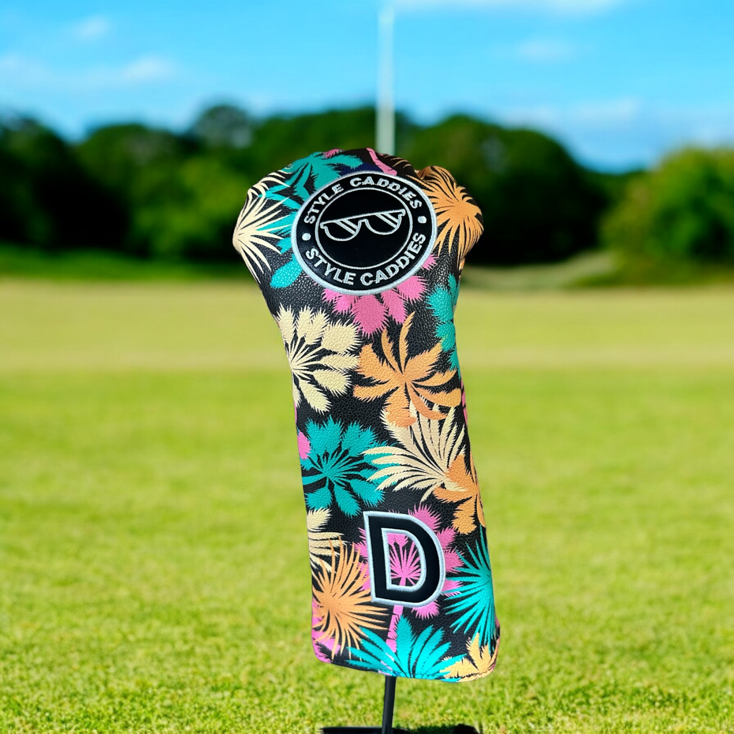 Tropical Palms Driver Magnetic Club Cover