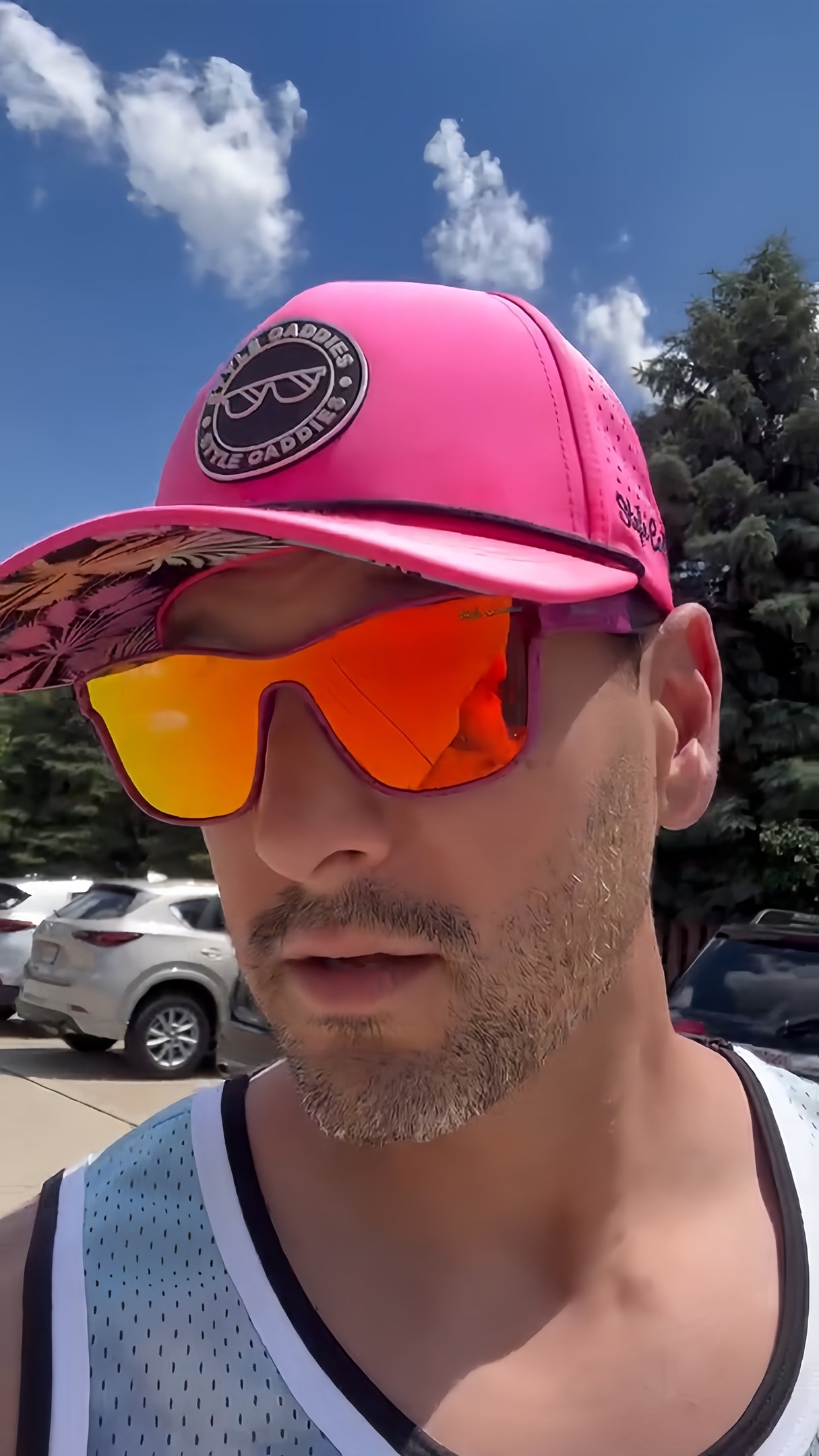 Premium Hot Pink Golf Hat