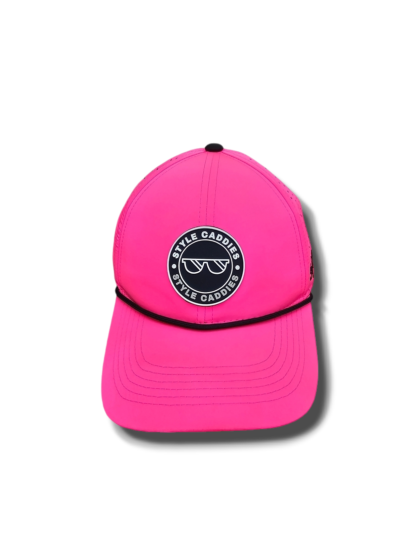 Premium Hot Pink Golf Hat