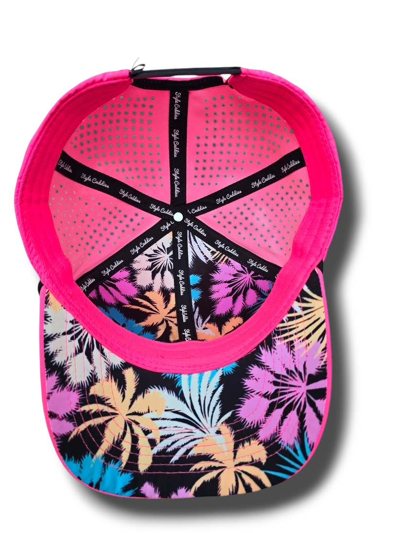 Premium Hot Pink Golf Hat