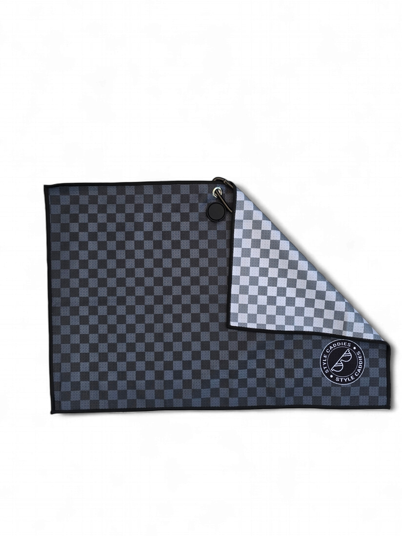 Checkers Magnetic Golf Towel