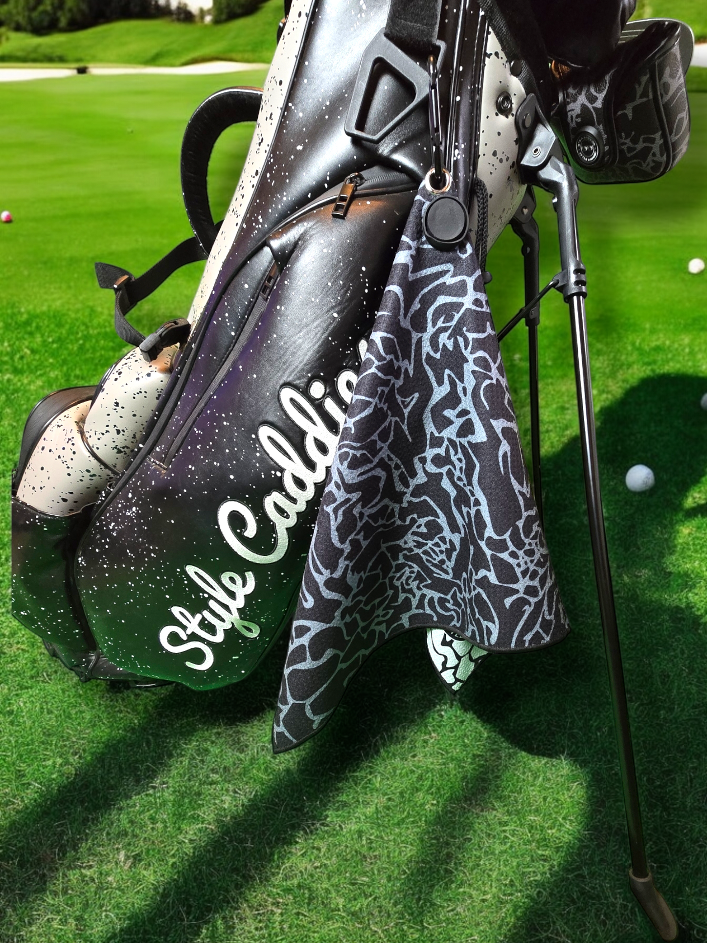 Cement Magnetic Golf Towel