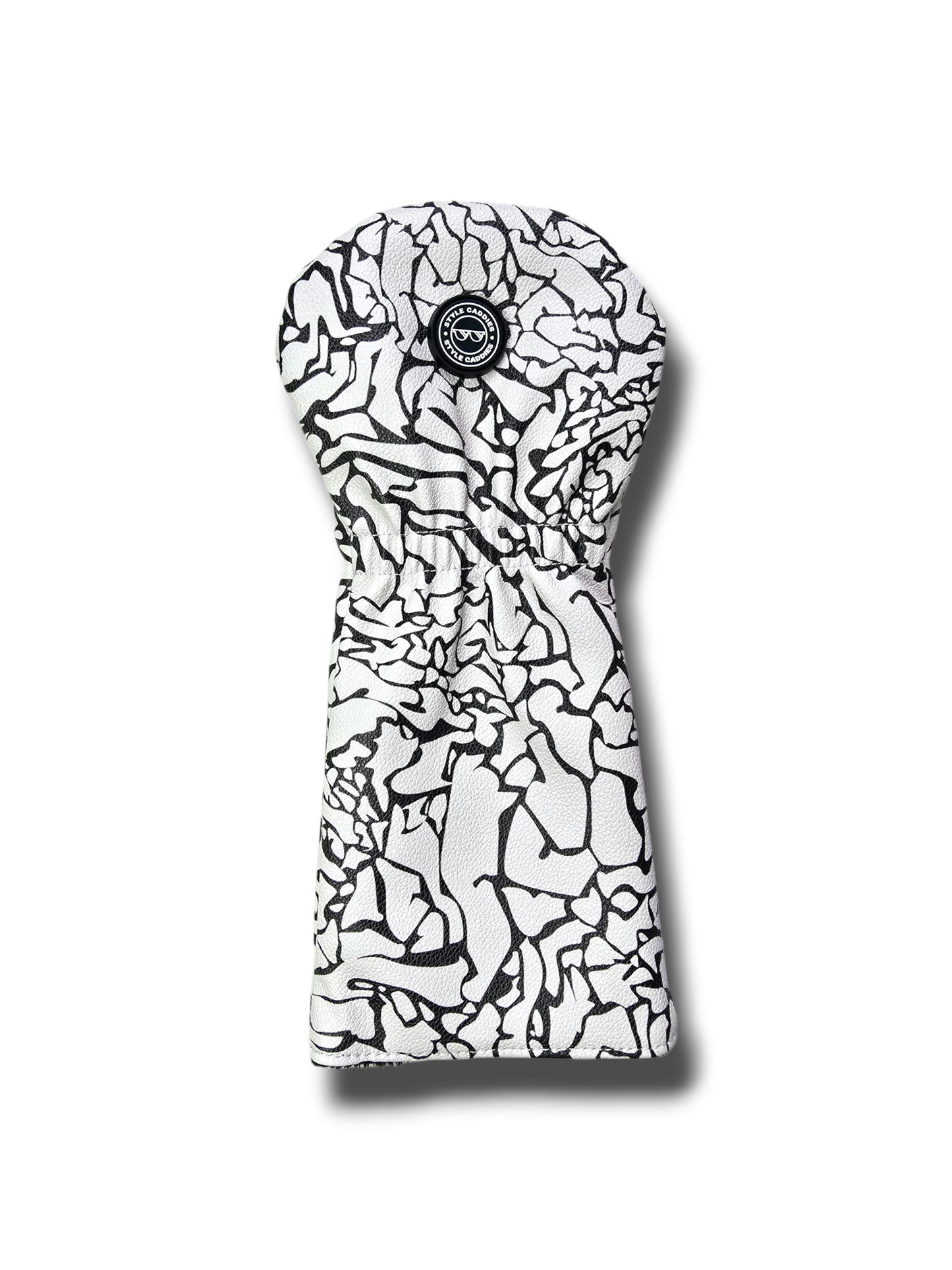 Grey Cement Driver Magnetic Club Cover