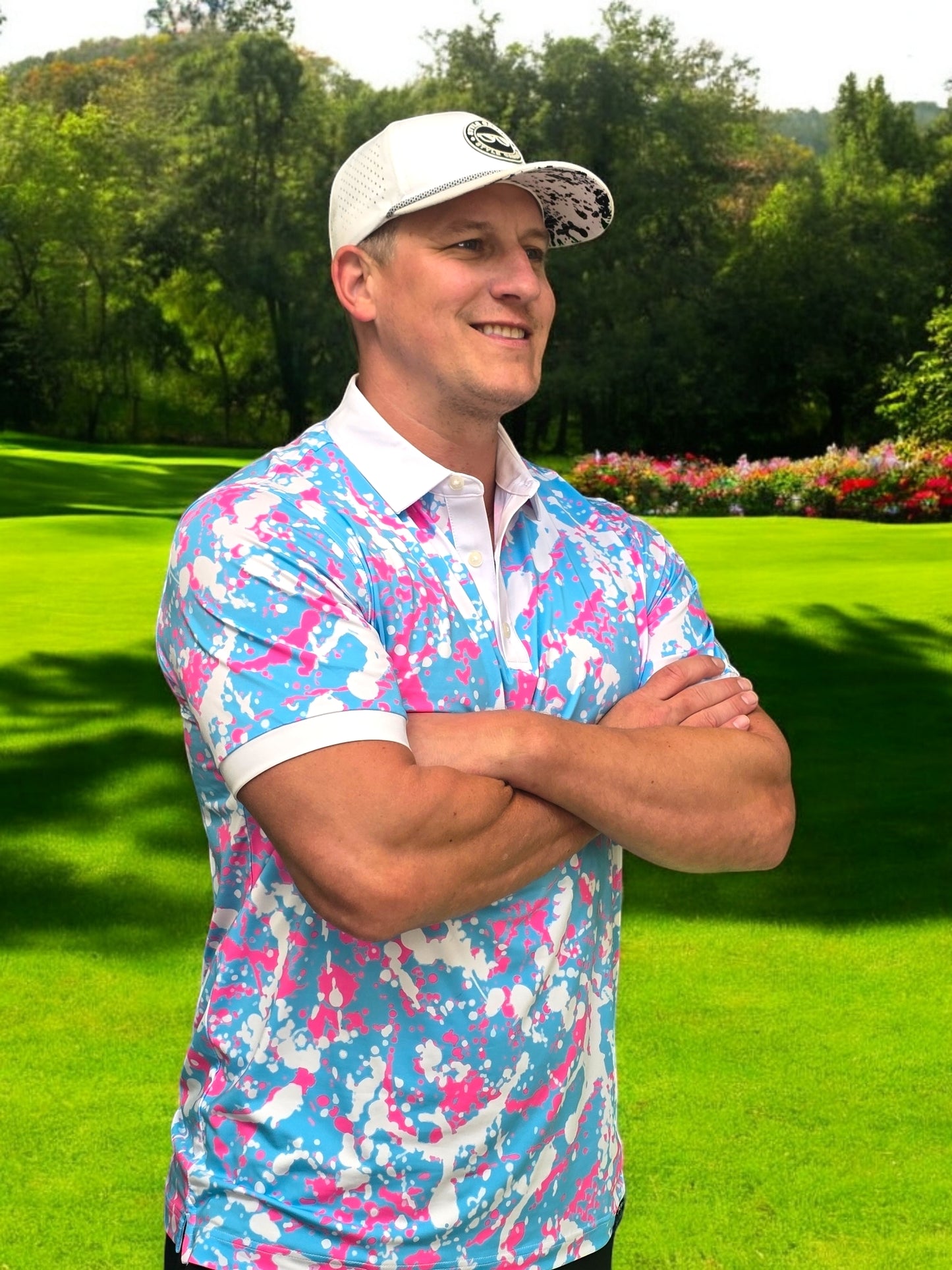 Bubblicious Golf Polo Shirt