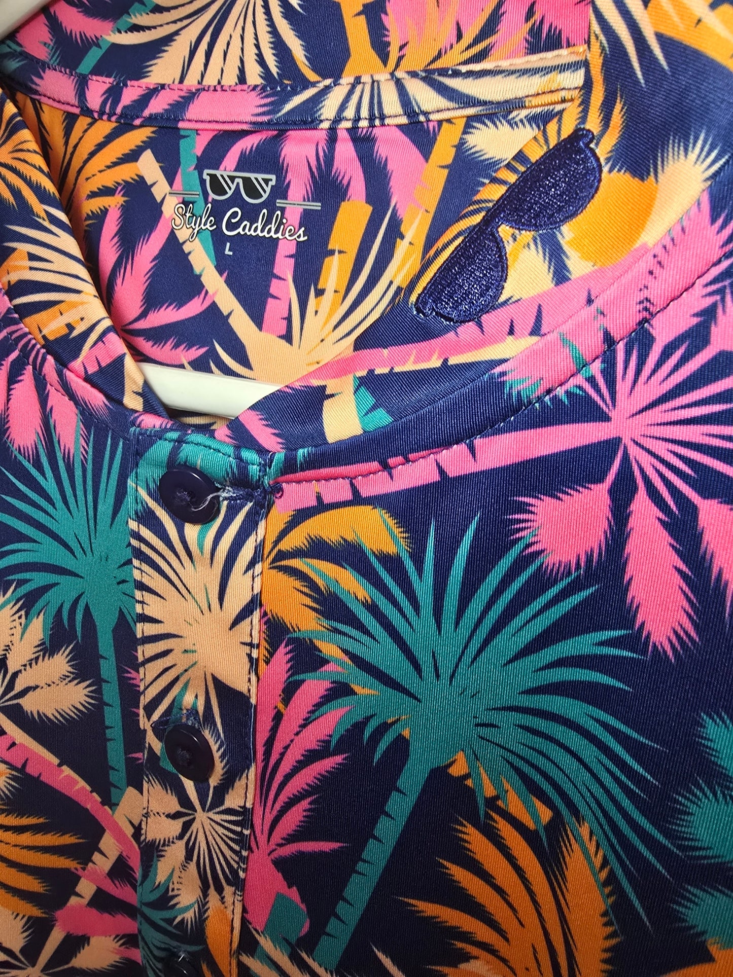 Tropical Palms Golf Polo Shirt