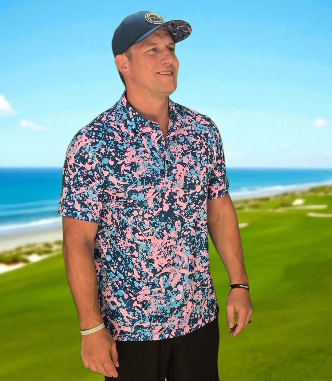 Pinkulator Golf Polo Shirt