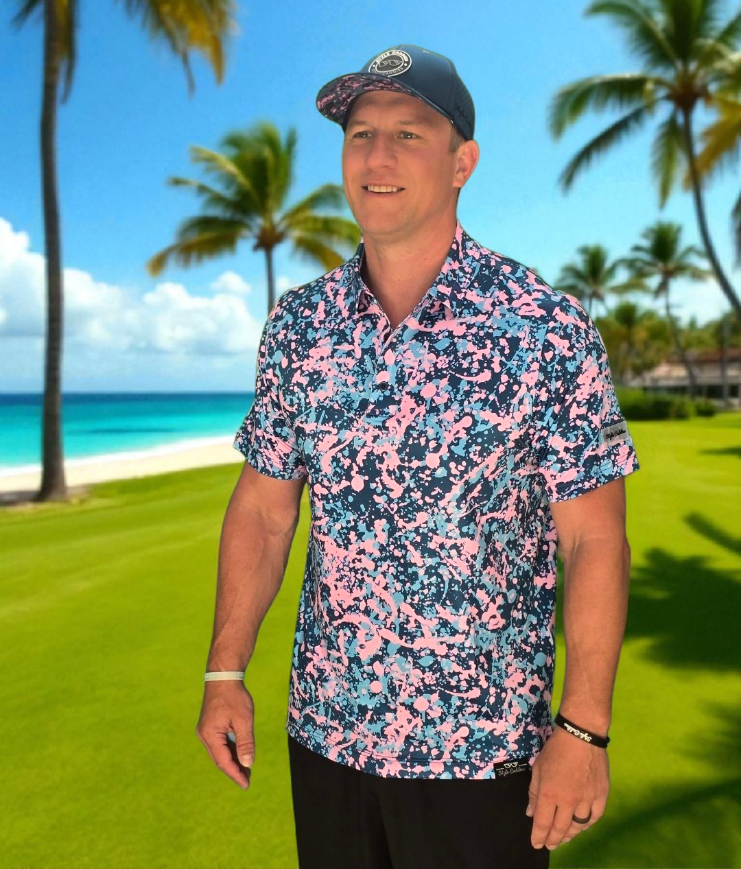 Pinkulator Golf Polo Shirt