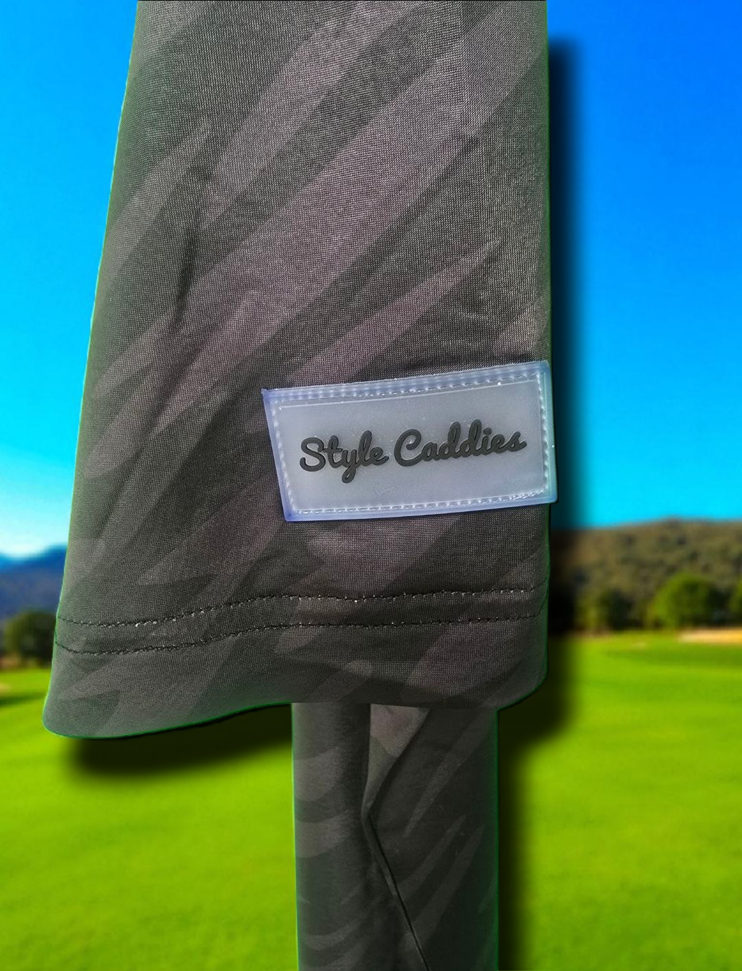 Shady Stripes Golf Polo Shirt