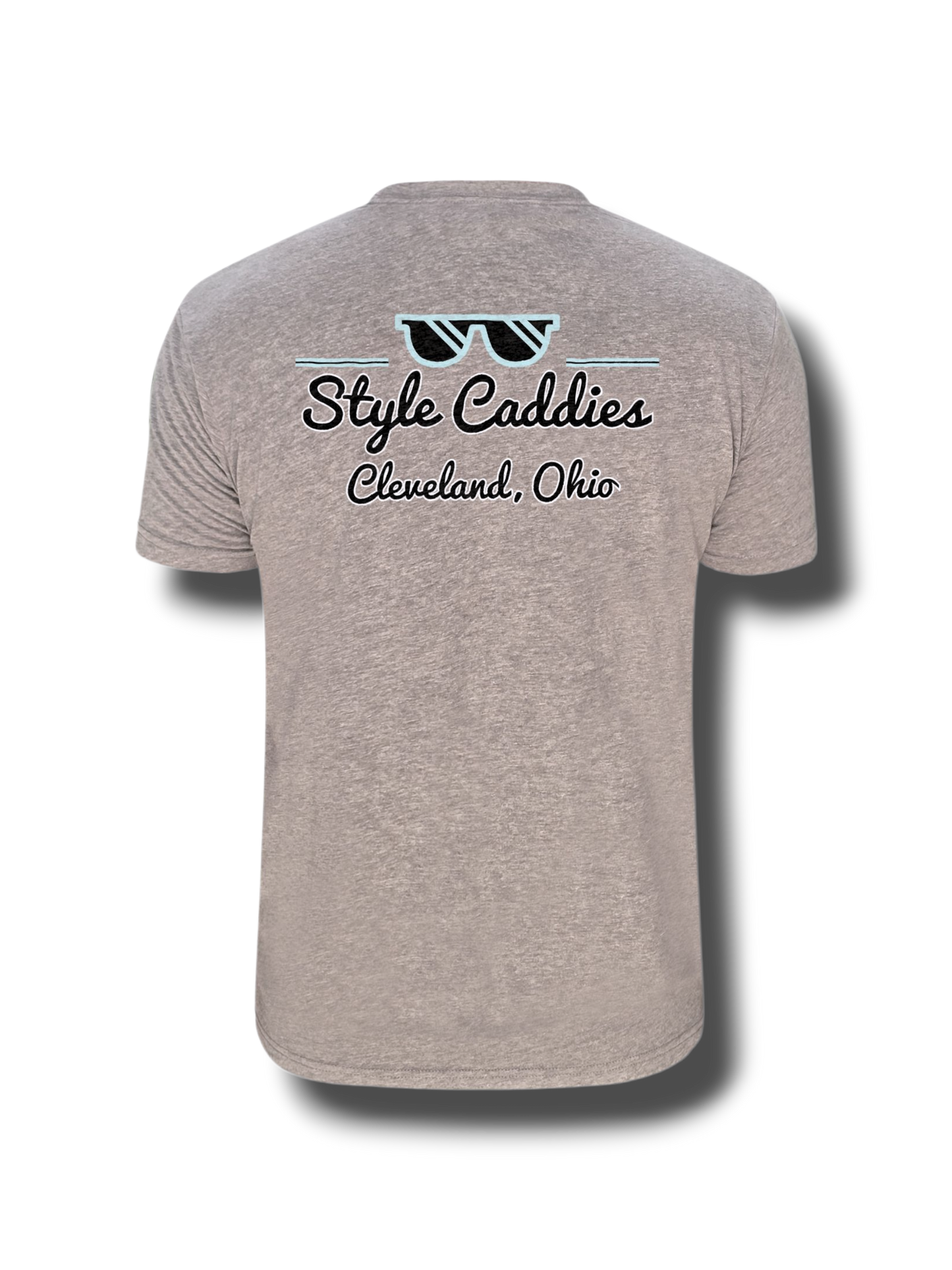 Grey CLE Style Caddies Tee