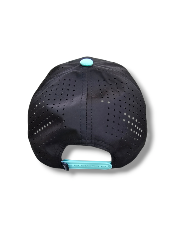 water friendly golf hat with rope and logo