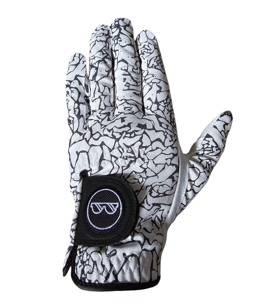 Grey Cement Golf Glove