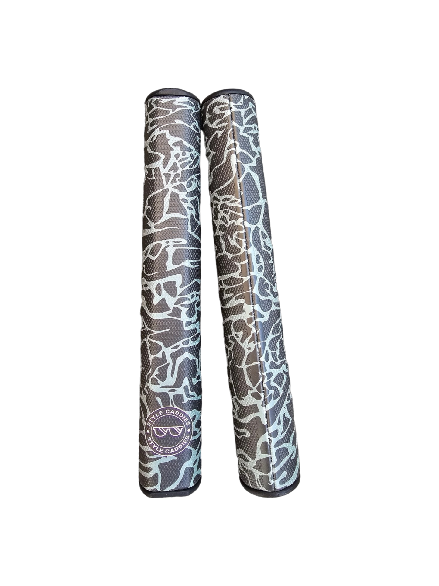 Black and Grey-Green Elephant Jumbo Putter Grip