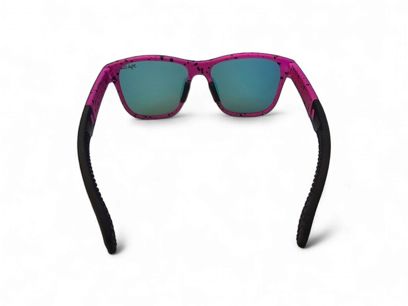 Pink Paint Splat Sunglasses