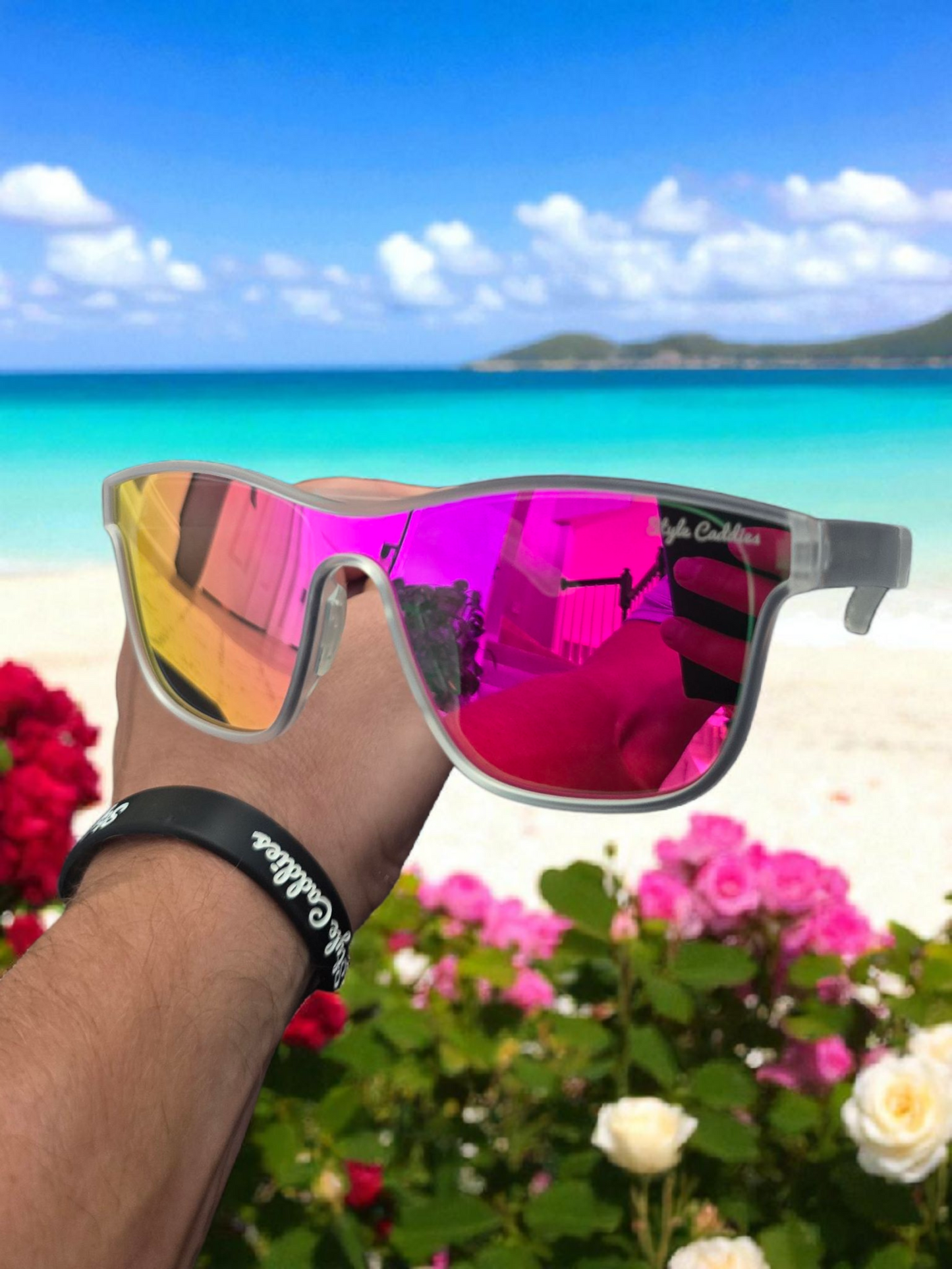 Rose Gold Performance Sunglasses