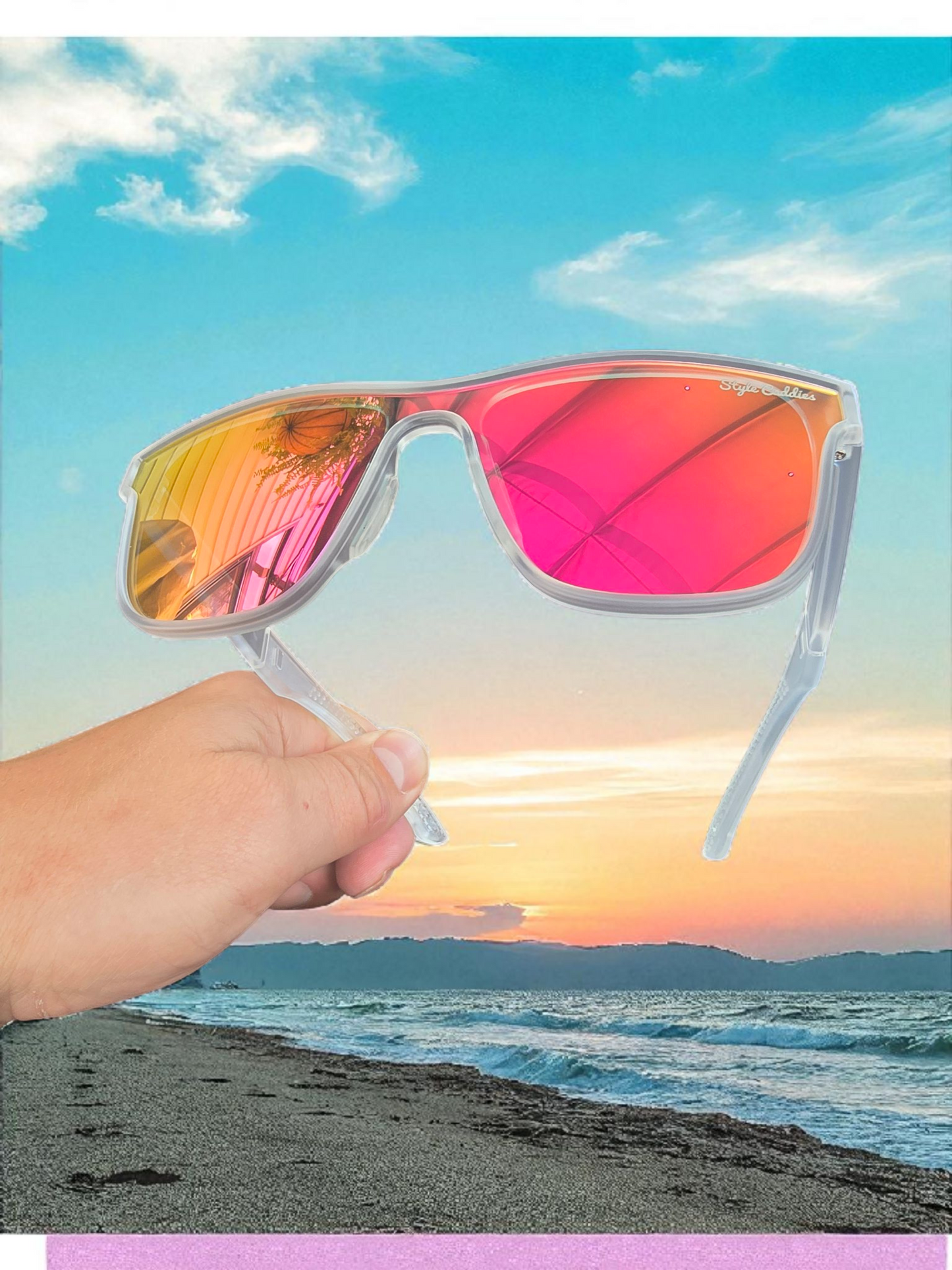 Rose Gold Performance Sunglasses
