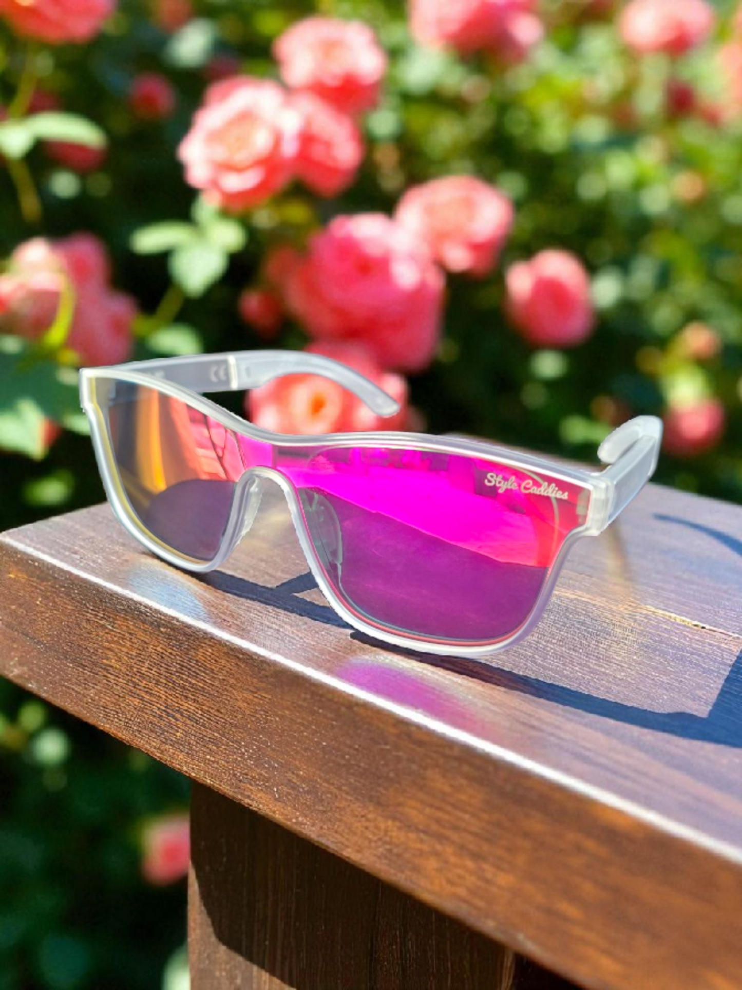 Rose Gold Performance Sunglasses