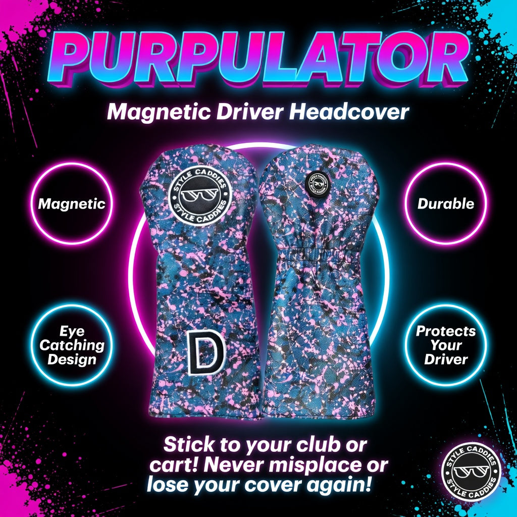 Purpulator Driver Magnetic Club Cover