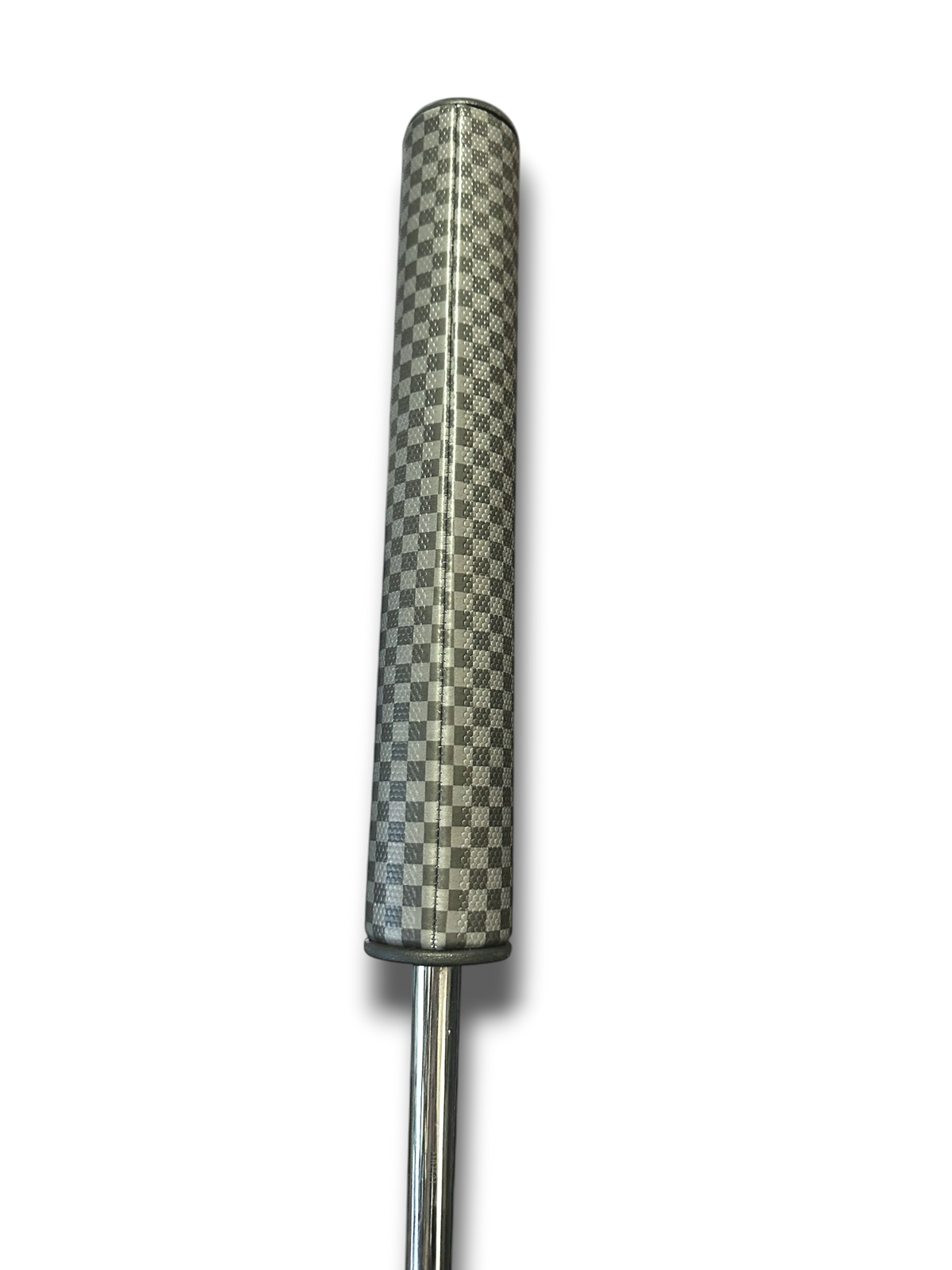 Checkers oversized putter grip angle view