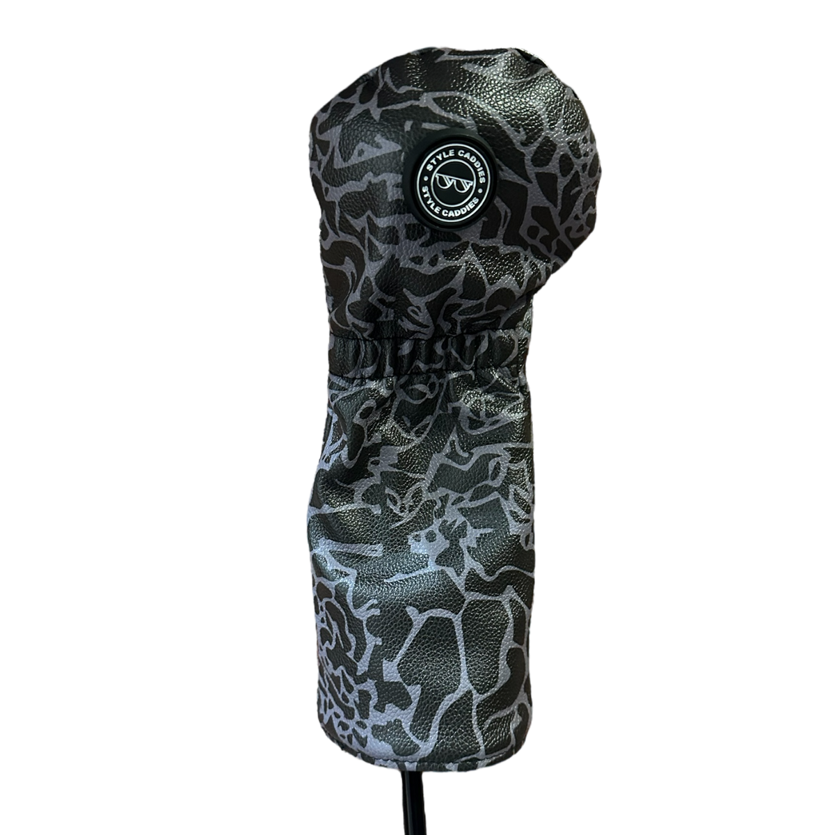 Dark cement wood headcover lifestyle shot