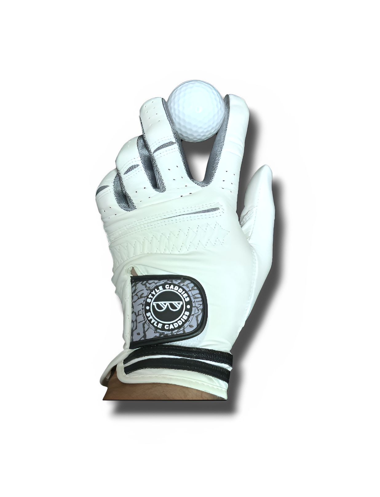Elephant leather golf glove product view