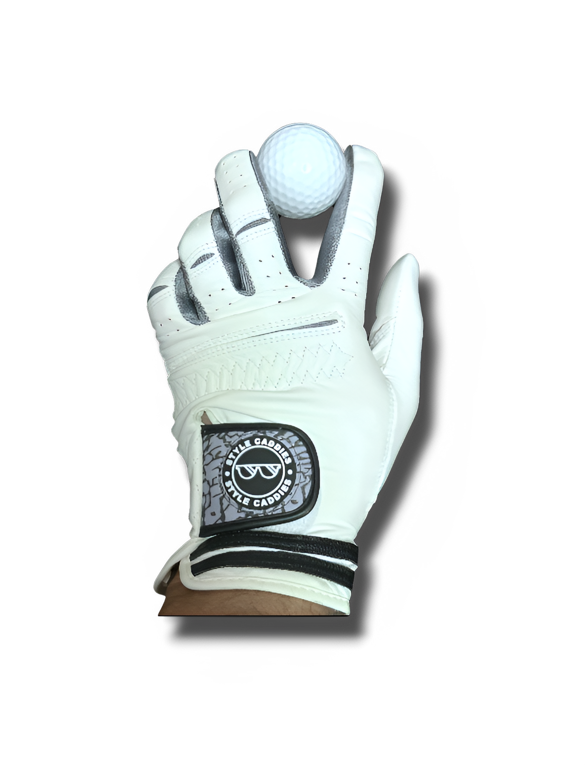 Elephant leather golf glove product view