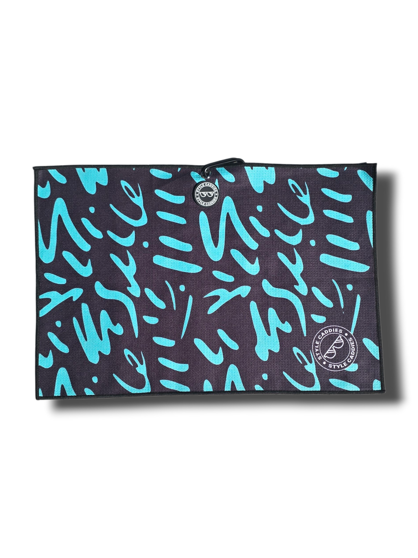 Fairway Graffiti magnetic golf towel flat lay front