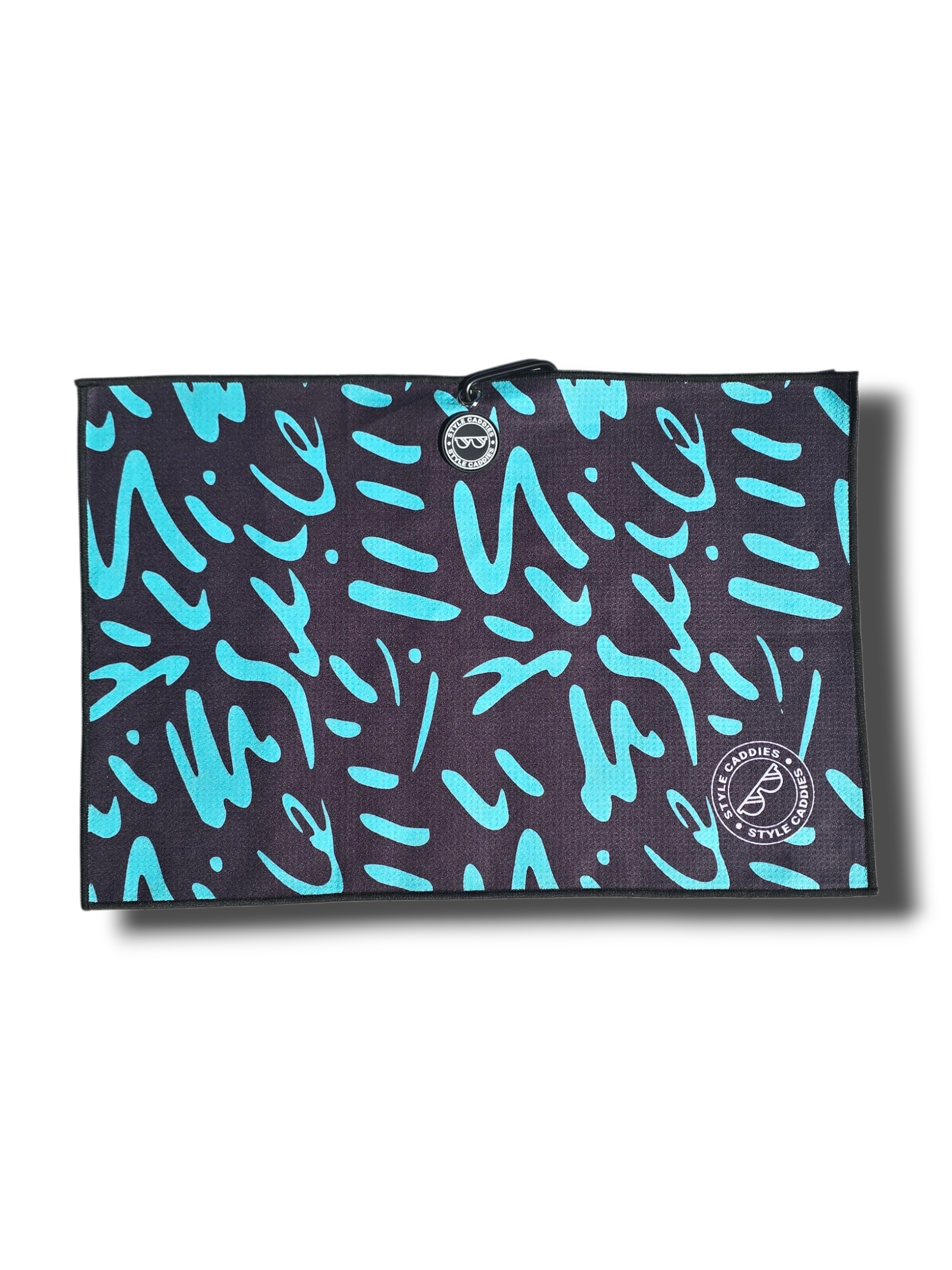 Fairway Graffiti magnetic golf towel flat lay front