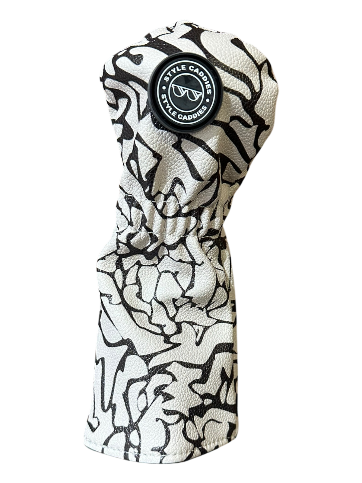 Grey cement hybrid headcover product view