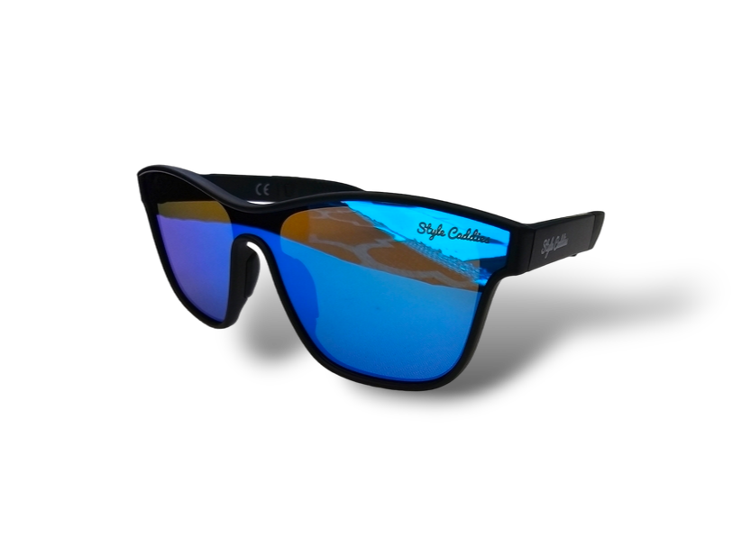 Midnight blue golf sunglasses front view