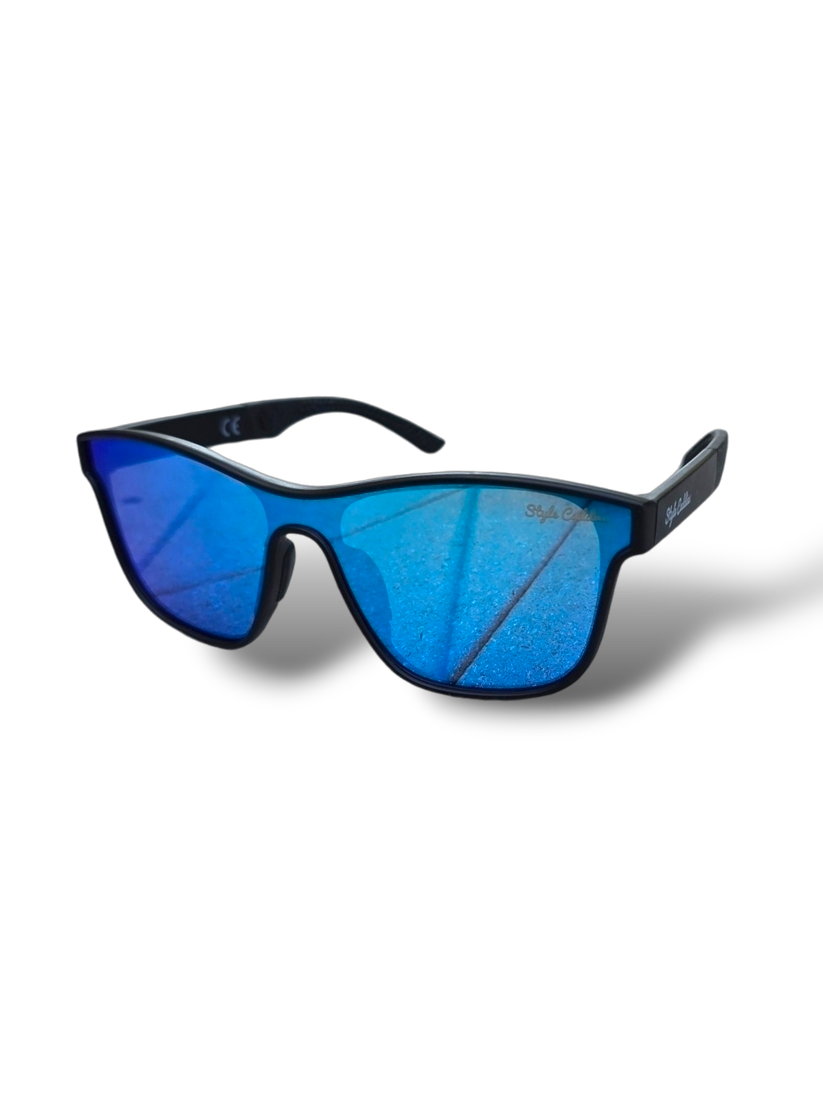 Midnight blue performance sunglasses product view