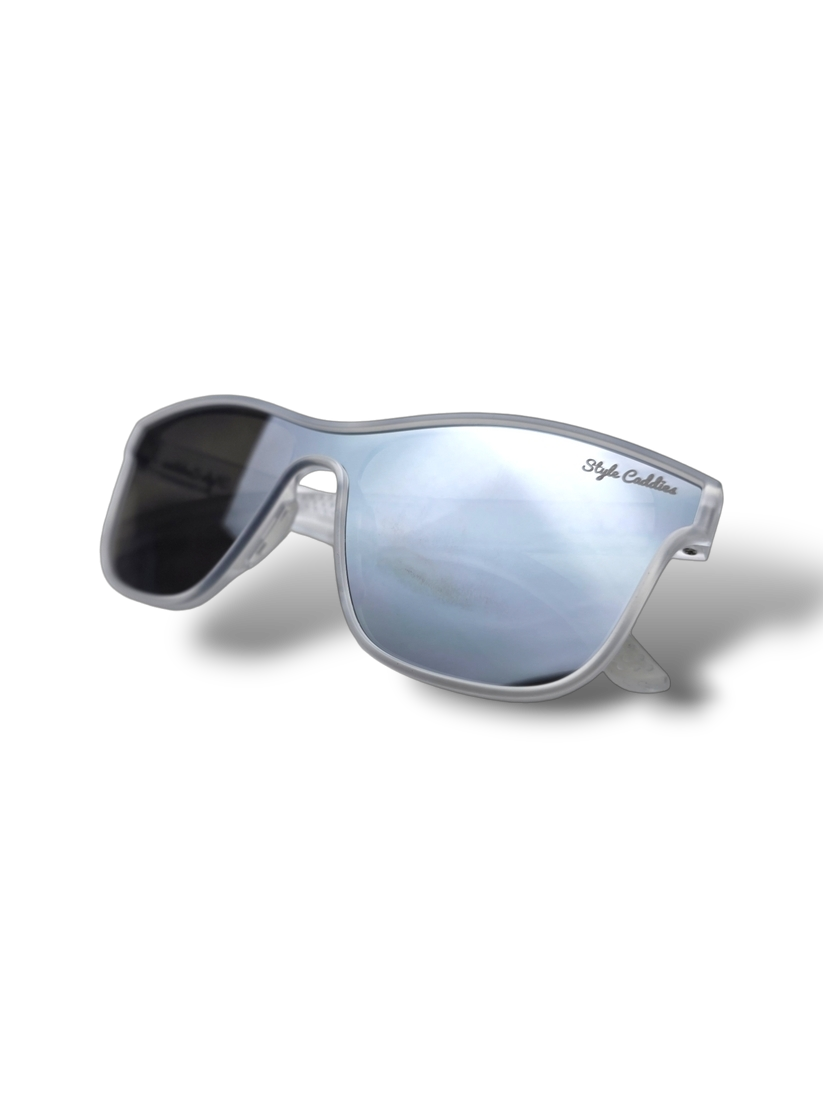 Platina golf sunglasses side angle view