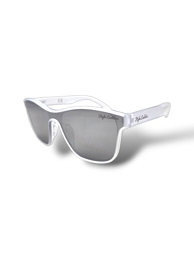 Clear golf sunglasses UV protection lightweight frame