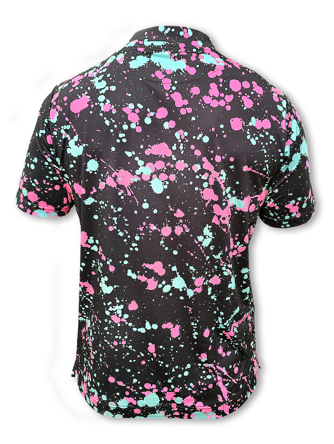 Pretty splat blade polo shirt side view
