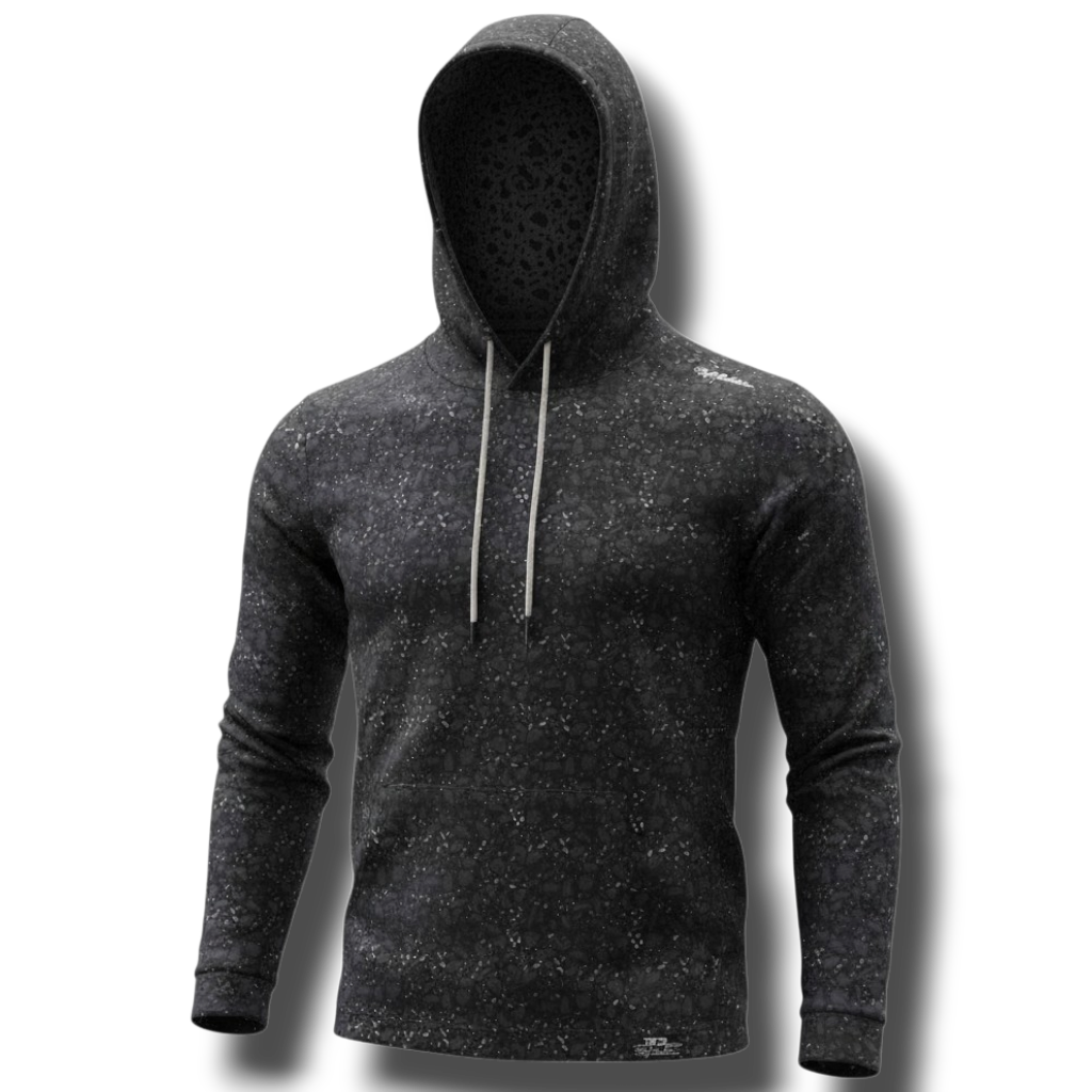 Style Caddies Rock Performance golf hoodie for men with lightweight fabric