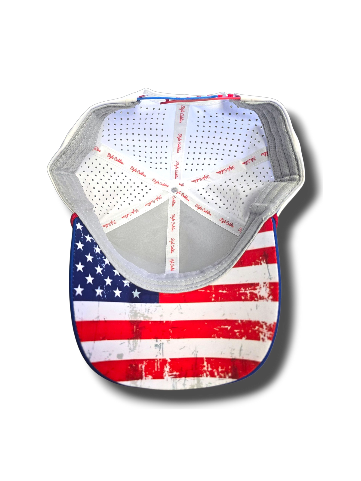 Style Caddies USA golf hat on course lifestyle