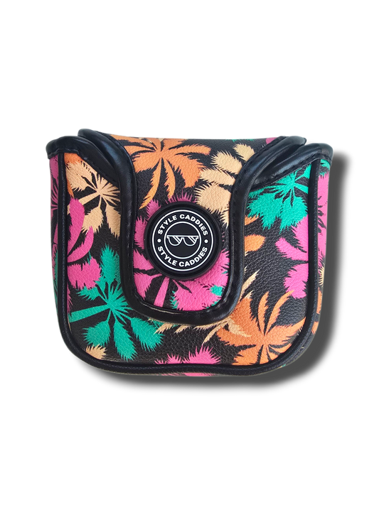tropical magnetic .allet putter civer with colorful palms
